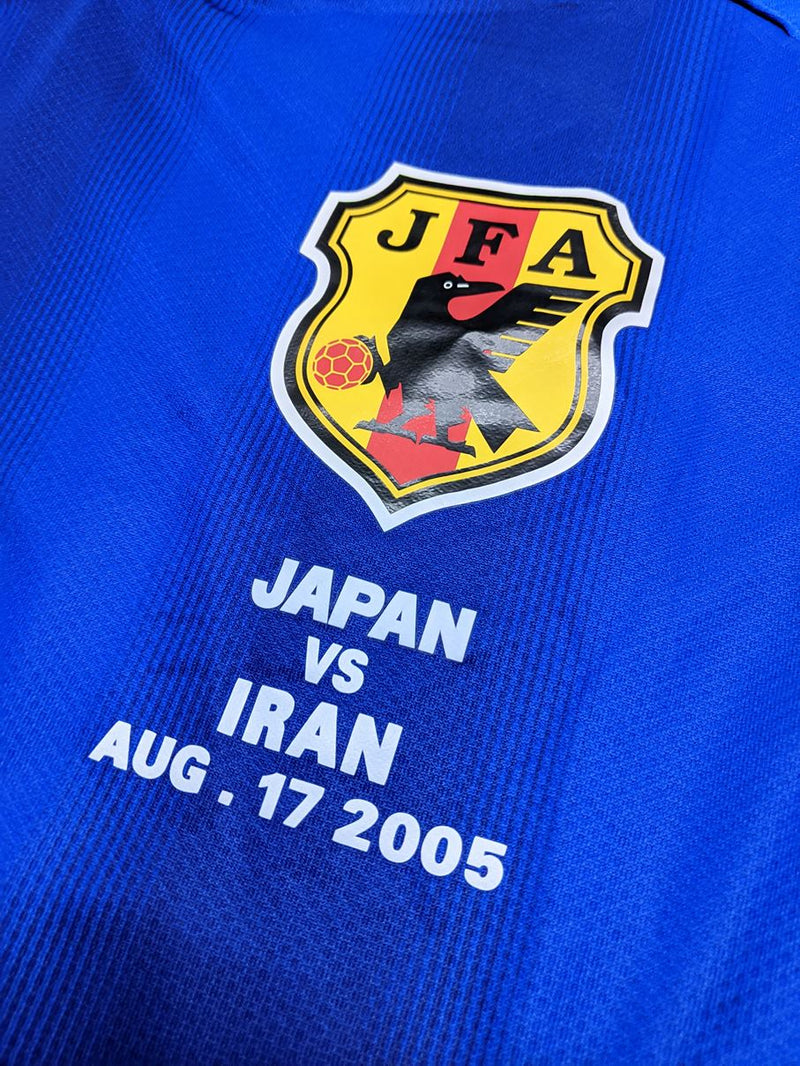 【2005】日本代表（H）/ CONDITION：NEW / SIZE：L（日本規格）/ #5 / MIYAMOTO / W杯予選イラン代表戦パッチ / オーセンティック