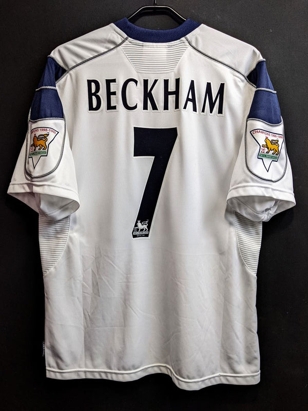 【1999/2000】マンチェスター・ユナイテッド（3rd）/ CONDITION：New / SIZE：L / #7 / BECKHAM / プレミア優勝パッチ