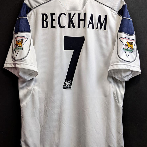 【1999/2000】マンチェスター・ユナイテッド（3rd）/ CONDITION：New / SIZE：L / #7 / BECKHAM /  プレミア優勝パッチ