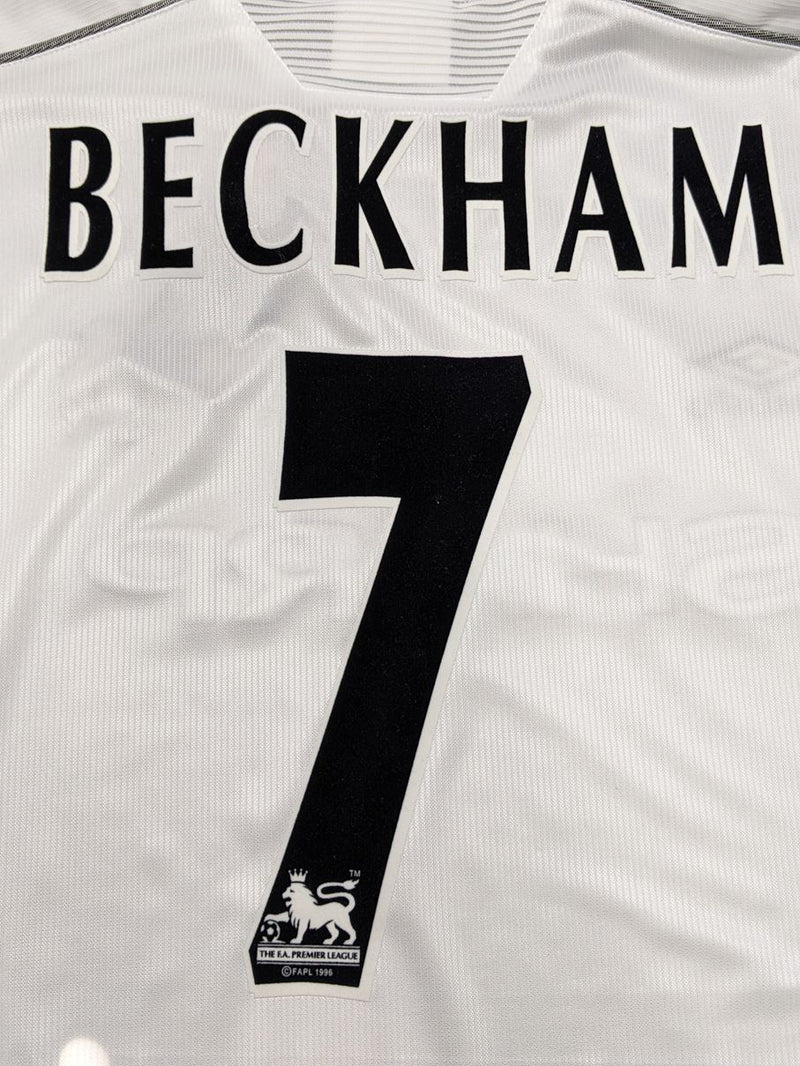 【1999/2000】マンチェスター・ユナイテッド（3rd）/ CONDITION：New / SIZE：L / #7 / BECKHAM / プレミア優勝パッチ