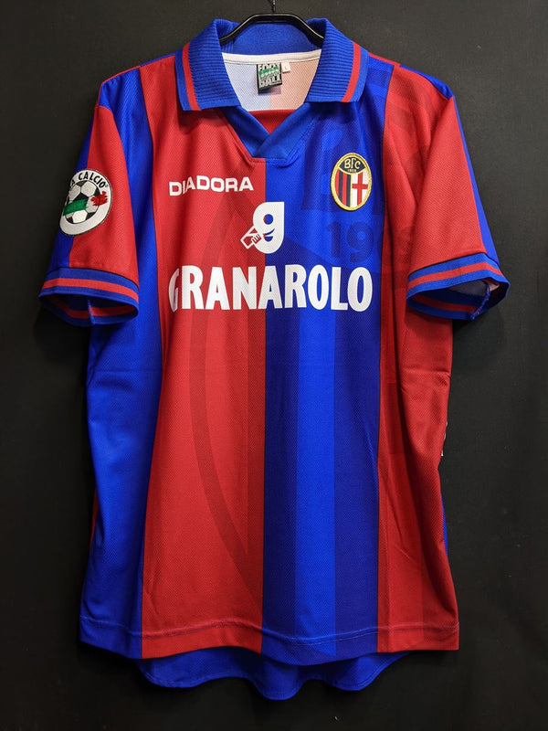 【1997/98】ボローニャ（H）/ CONDITION：A / SIZE：L / #10 / BAGGIO / レガ・カルチョパッチ