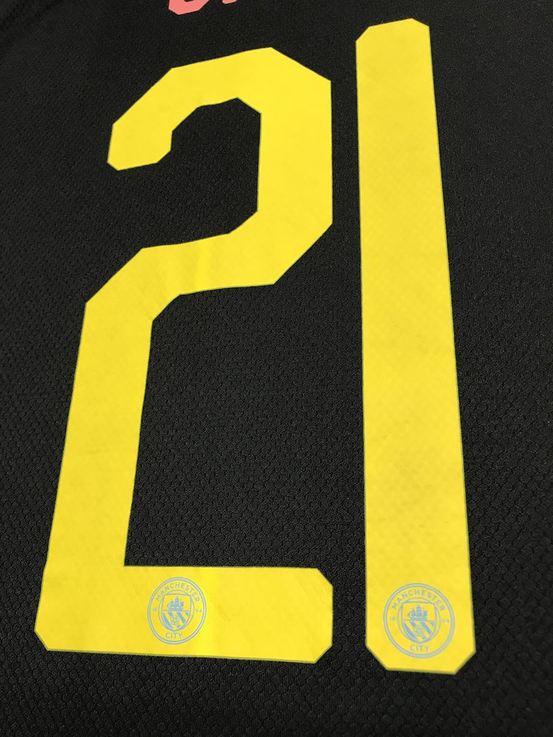 【2019/20】マンチェスター・シティ（A）/ CONDITION：A / SIZE：L / #21 / SILVA / 選手用