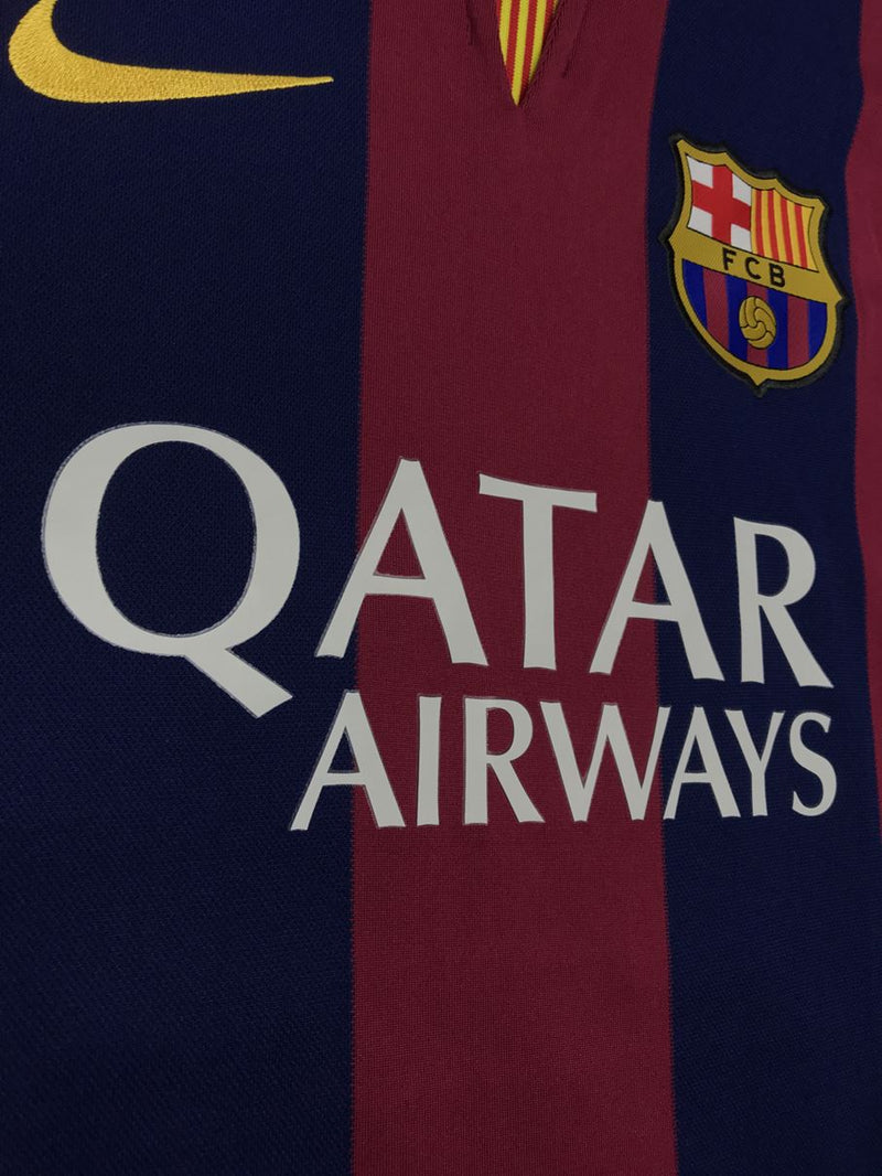 【2014/15】バルセロナ（H）/ CONDITION：A / SIZE：S / #11 / NEYMAR JR