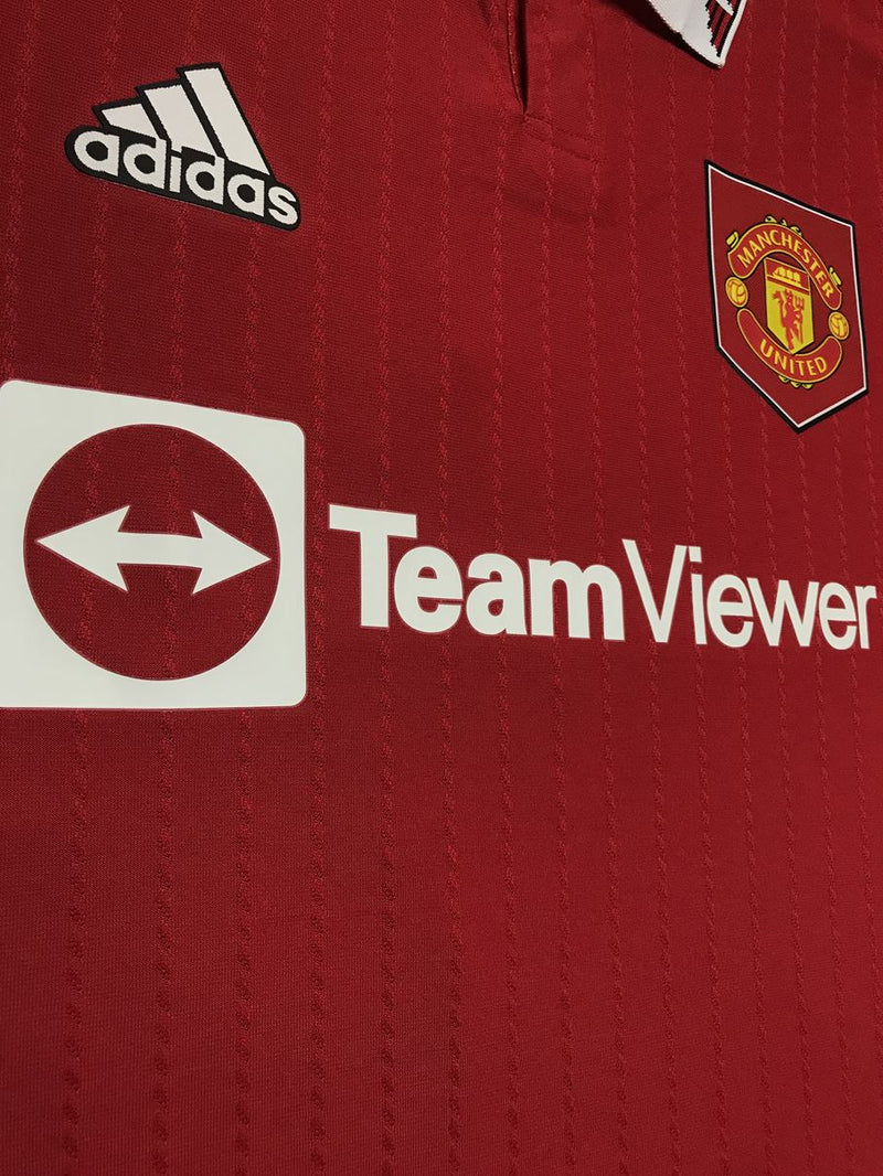 【2022/23】マンチェスター・ユナイテッド（H）/ CONDITION：A / SIZE：L / #10 / RASHFORD / プレミア、No room for racismパッチ / オーセンティック