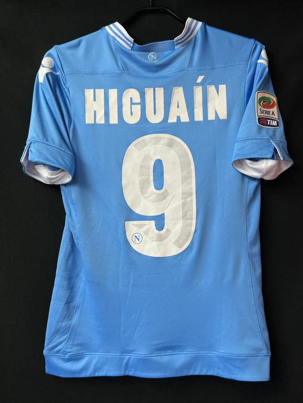 【2013/14】ナポリ（H）/ CONDITION：A- / SIZE：M / #9 / HIGUAÍN / セリエAパッチ / オーセンティック