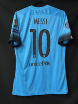 【2015/16】バルセロナ（3rd）/ CONDITION：NEW / SIZE：L / #10 / MESSI / UCL仕様 / オーセンティック