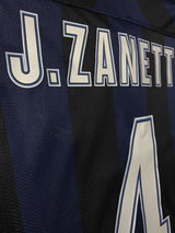 【2013/14】インテル（H）/ CONDITION：A- / SIZE：M / #4 / J.ZANETTI / サネッティ氏ラストマッチ仕様 / オーセンティック