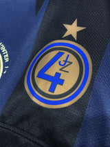 【2013/14】インテル（H）/ CONDITION：A- / SIZE：M / #4 / J.ZANETTI / サネッティ氏ラストマッチ仕様 / オーセンティック
