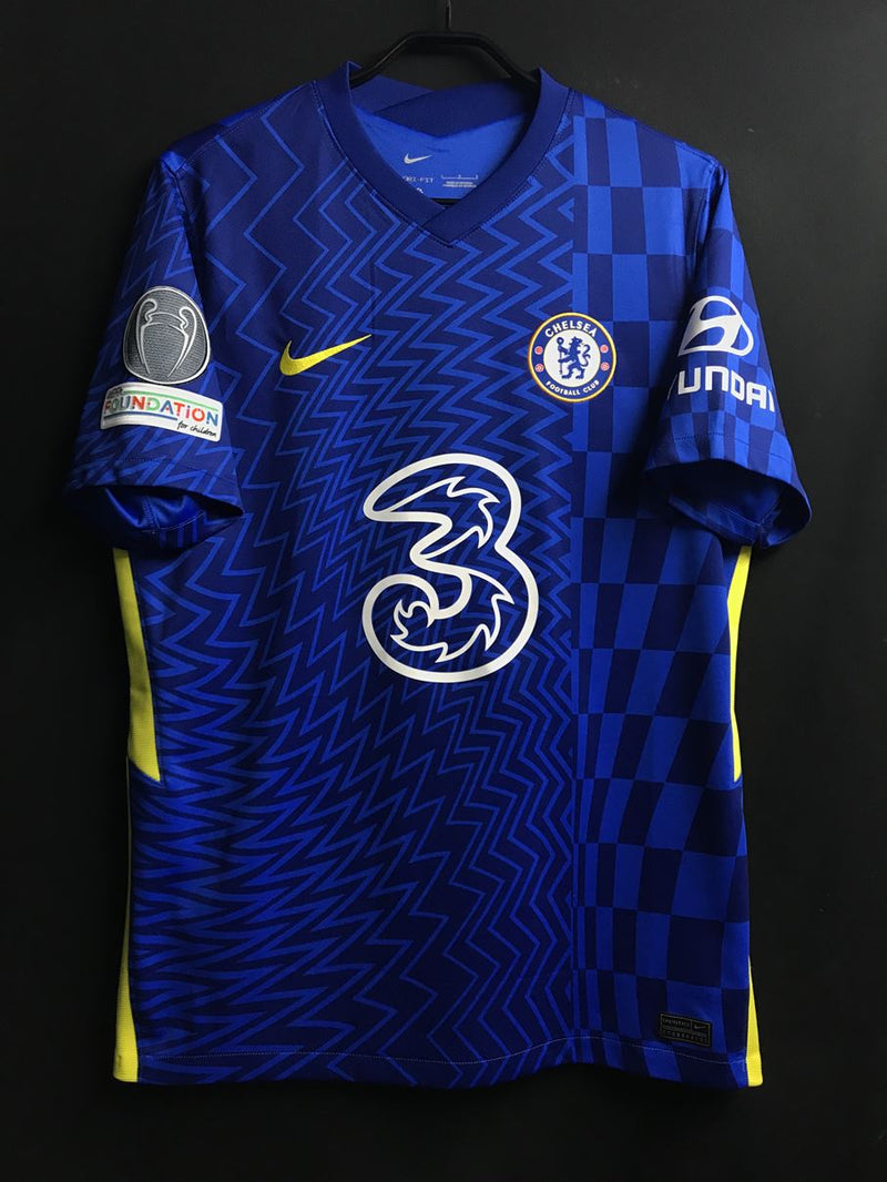 【2021/22】チェルシー（H) / CONDITION：A / SIZE：L / #7 / KANTE / UCL優勝・FOUNDATIONパッチ