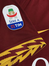 【2018/19】ASローマ（H）/ CONDITION：New / SIZE：S / #16 / DE ROSSI / セリエＡパッチ、CELEBRATIVEパッチ