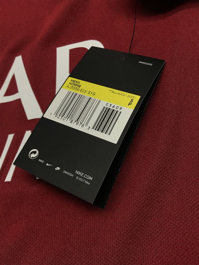 【2018/19】ASローマ（H）/ CONDITION：New / SIZE：S / #16 / DE ROSSI / セリエＡパッチ、CELEBRATIVEパッチ