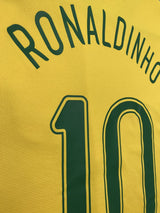 【2006】ブラジル代表（H）/ CONDITION：A / SIZE：XL / #10 / RONALDINHO / ドイツW杯パッチ