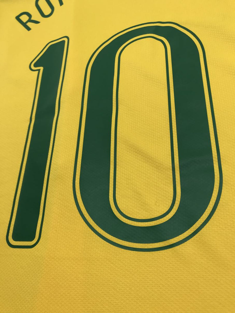 【2006】ブラジル代表（H）/ CONDITION：A / SIZE：XL / #10 / RONALDINHO / ドイツW杯パッチ