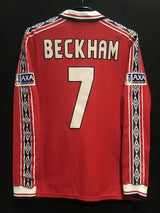 【1999】マンチェスター・ユナイテッド（H）/ CONDITION：B / SIZE：L / #7 / BECKHAM / FAカップ決勝仕様