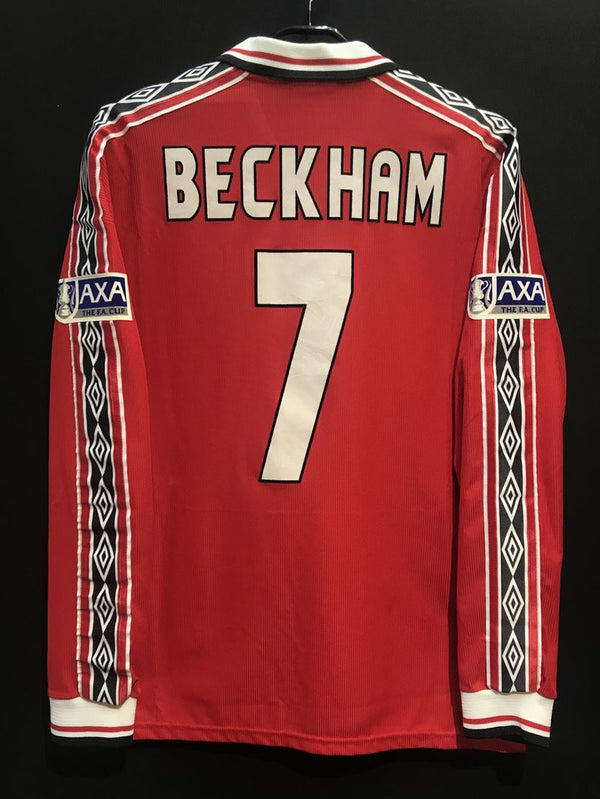 【1999】マンチェスター・ユナイテッド（H）/ CONDITION：B / SIZE：L / #7 / BECKHAM / FAカップ決勝仕様