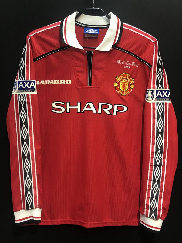 【1999】マンチェスター・ユナイテッド（H）/ CONDITION：B / SIZE：L / #7 / BECKHAM / FAカップ決勝仕様