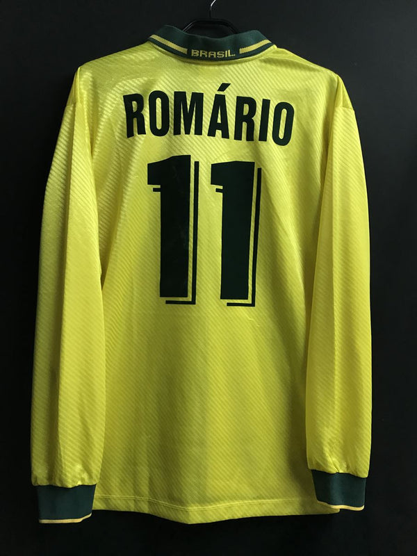 【1995/96】ブラジル代表（H) / CONDITION：B+ / SIZE：L / #11 / ROMARIO