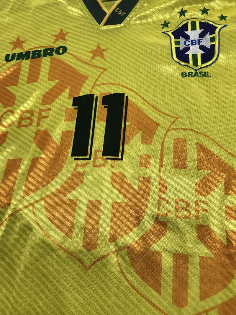 【1995/96】ブラジル代表（H) / CONDITION：B+ / SIZE：L / #11 / ROMARIO