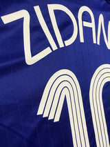 【2006】フランス代表（H) / CONDITION：B+ / SIZE：M / #10 / ZIDANE / 2006W杯パッチ