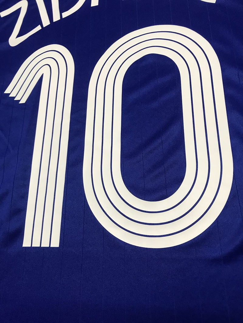【2006】フランス代表（H) / CONDITION：B+ / SIZE：M / #10 / ZIDANE / 2006W杯パッチ