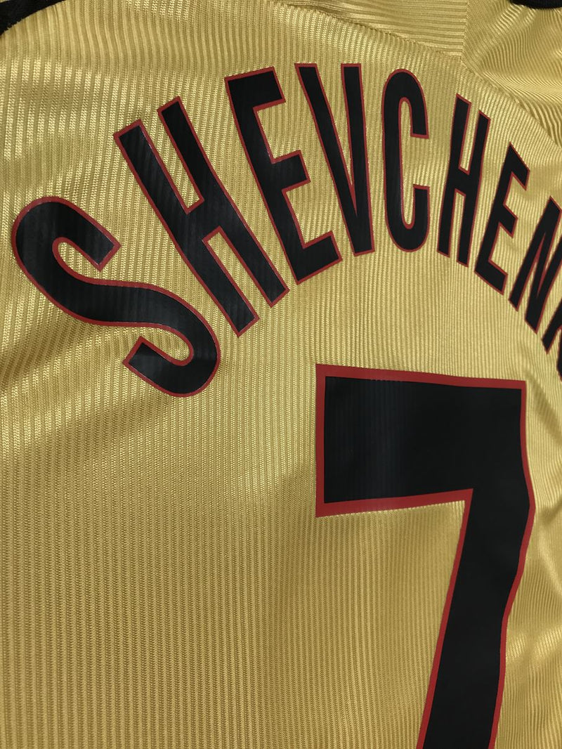 【1999/2000】ACミラン（4th）/ CONDITION：A- / SIZE：L / #7 / SHEVCHENKO