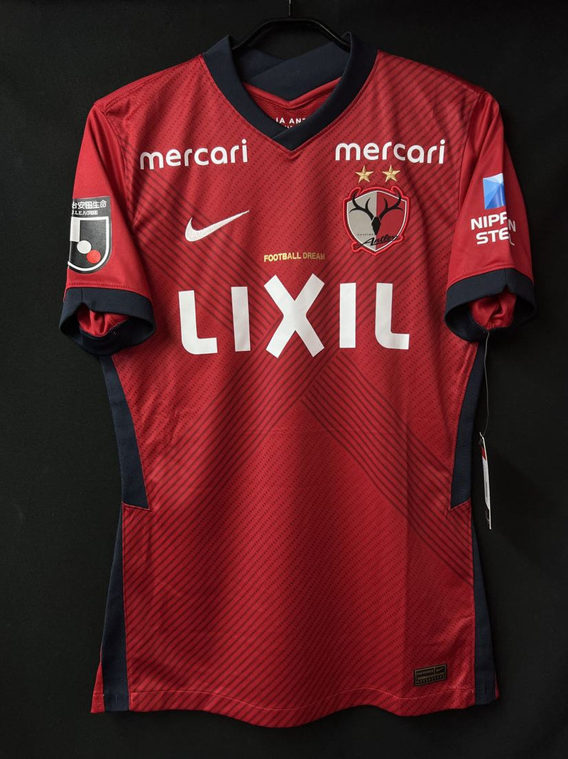 【2021】鹿島アントラーズ（H）/ CONDITION：NEW / SIZE：L / #4 / LÉO SILVA / オーセンティック