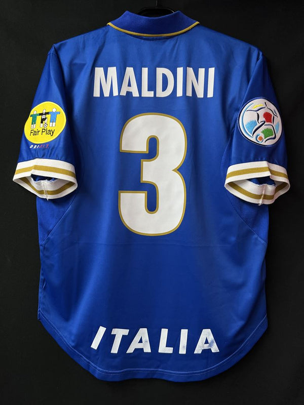 【1996】イタリア代表（H）/ CONDITION：B+ / SIZE：M / #3 / MALDINI / EURO1996パッチ