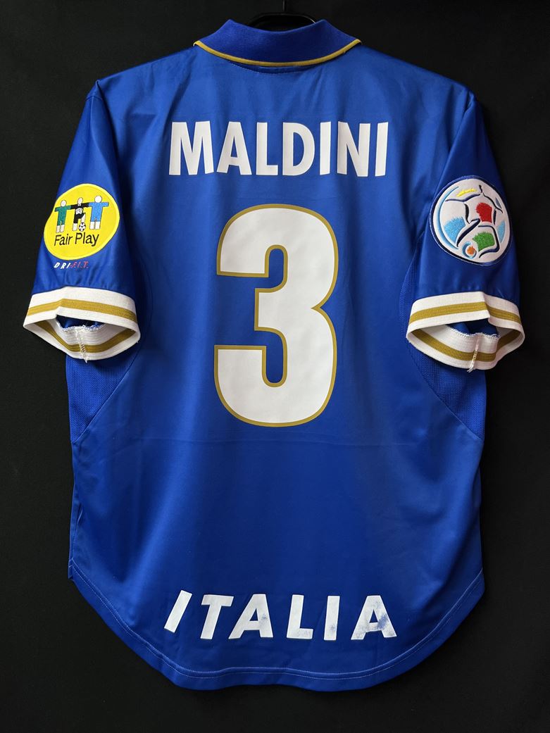 【1996】イタリア代表（H）/ CONDITION：B+ / SIZE：M / #3 / MALDINI / EURO1996パッチ