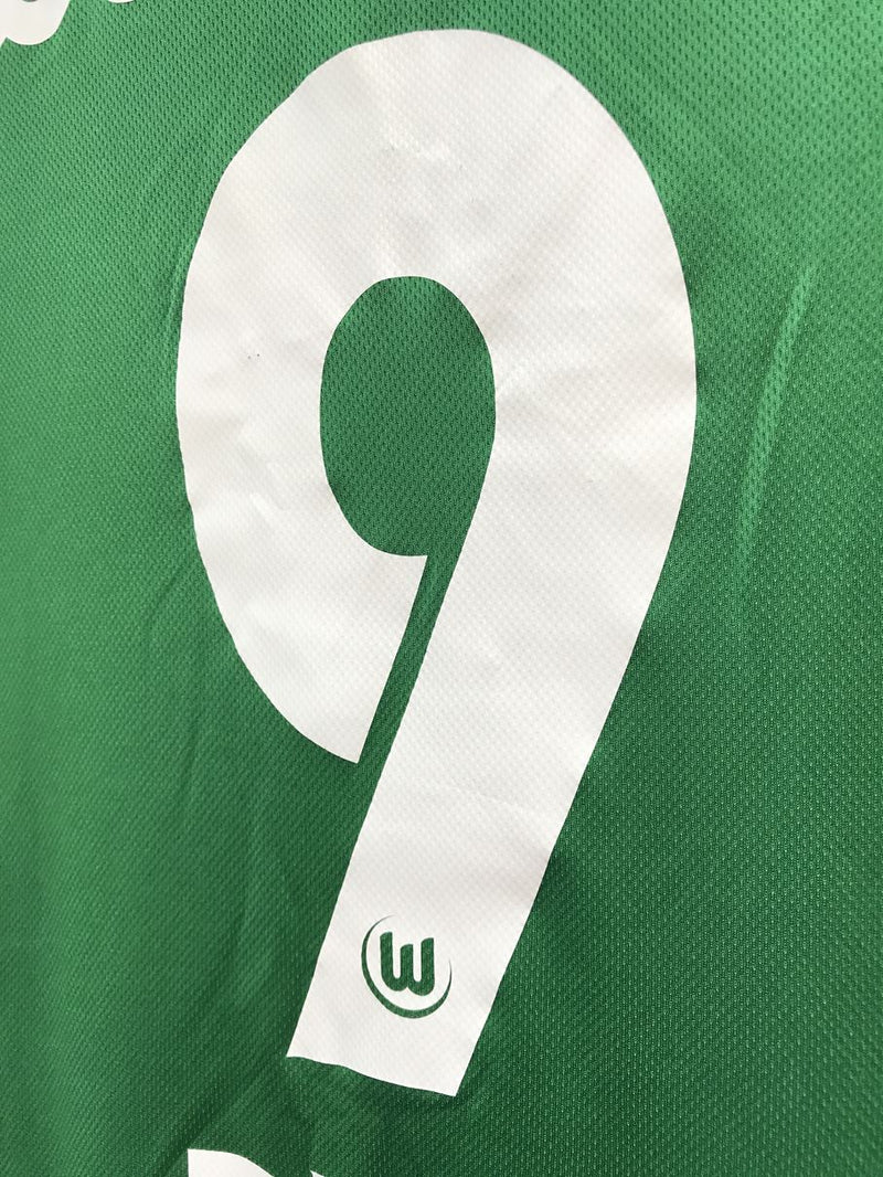 【2008/09】ヴォルフスブルク（H）/ CONDITION：B+ / SIZE：M / #9 / Džeko / ブンデスリーガ、スポンサーパッチ