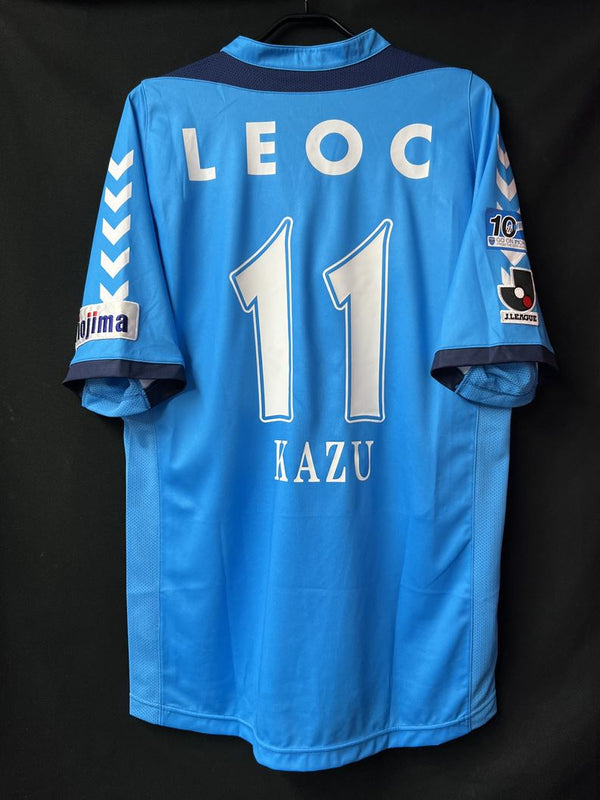 【2008】横浜FC（H） / CONDITION：NEW / SIZE：XO（日本規格）/ #11 / KAZU / オーセンティック