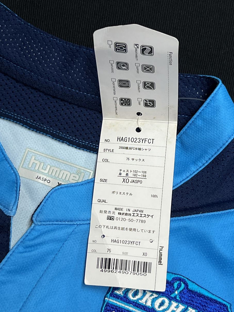 【2008】横浜FC（H） / CONDITION：NEW / SIZE：XO（日本規格）/ #11 / KAZU / オーセンティック