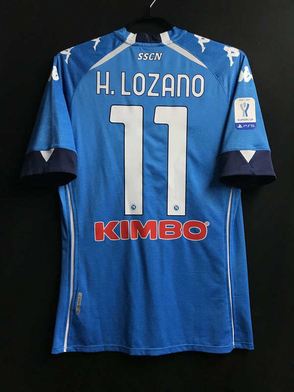 【2020/21】ナポリ（H）/ CONDITION：New / SIZE：L / #11 / H.LOZANO / スーパー杯パッチ