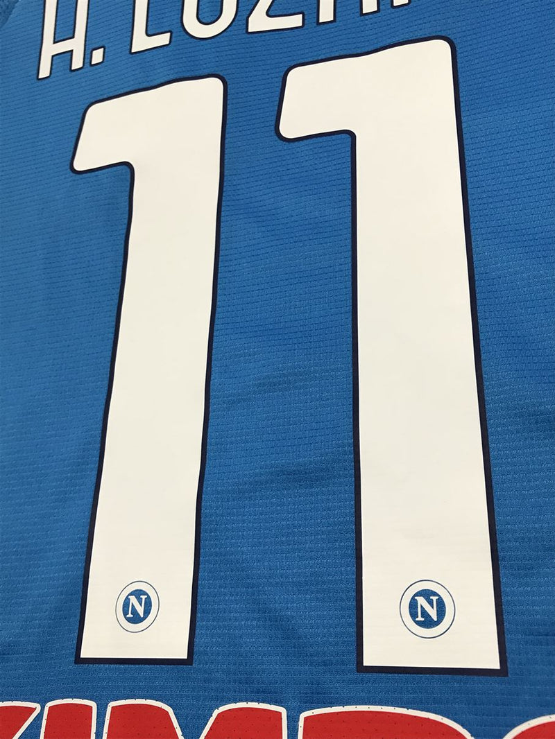 【2020/21】ナポリ（H）/ CONDITION：New / SIZE：L / #11 / H.LOZANO / スーパー杯パッチ