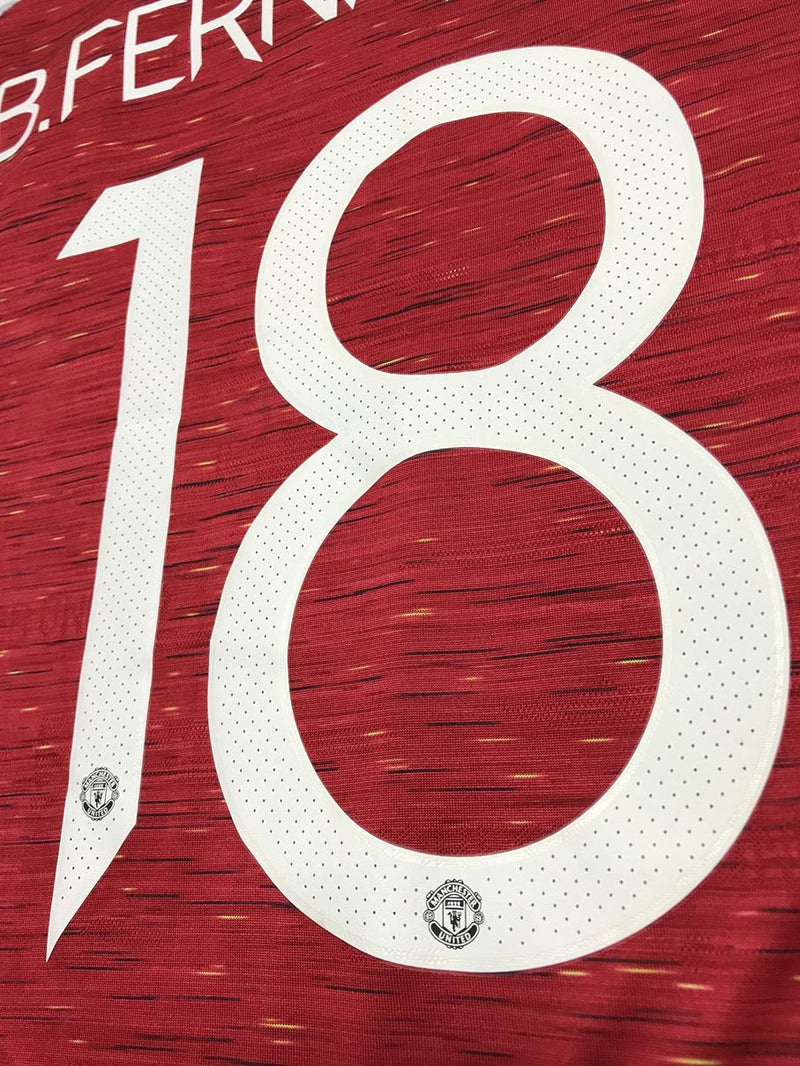 【2020/21】マンチェスター・ユナイテッド（H）/ CONDITION：New / SIZE：S / #18 / B.FERNANDES / UCLパッチ