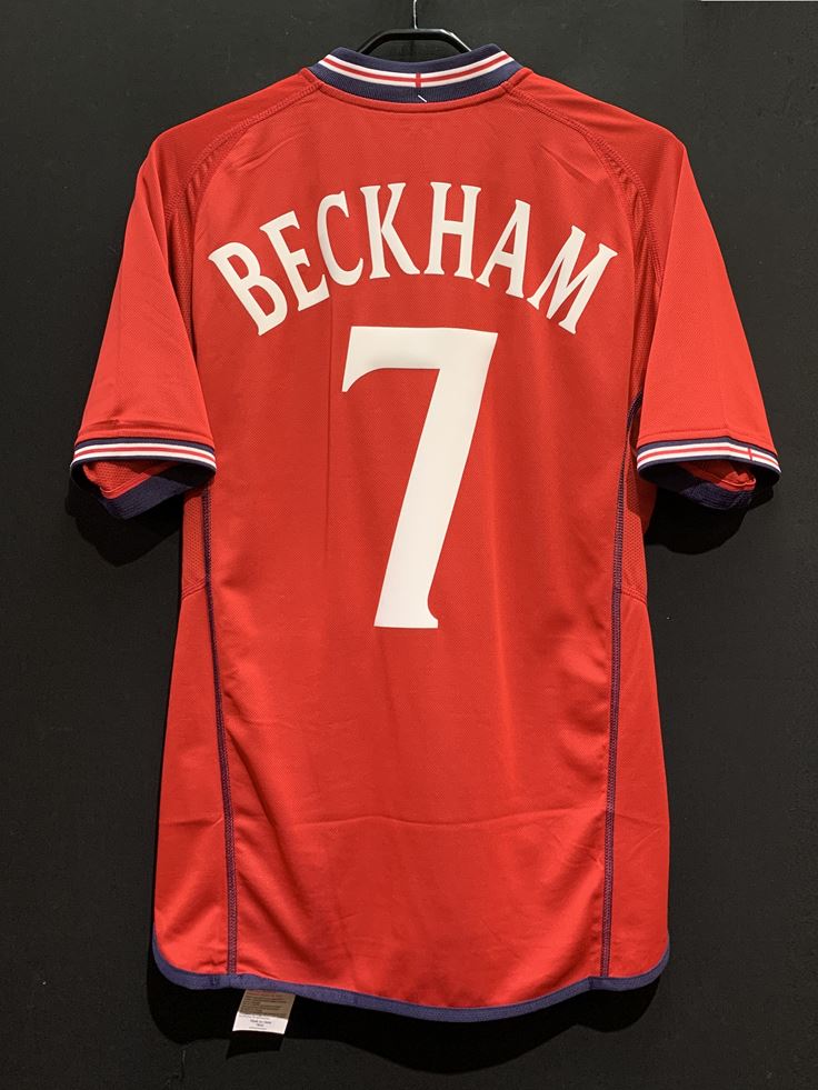 【2002/04】イングランド代表（A）/ CONDITION：NEW / SIZE：M / #7 / BECKHAM