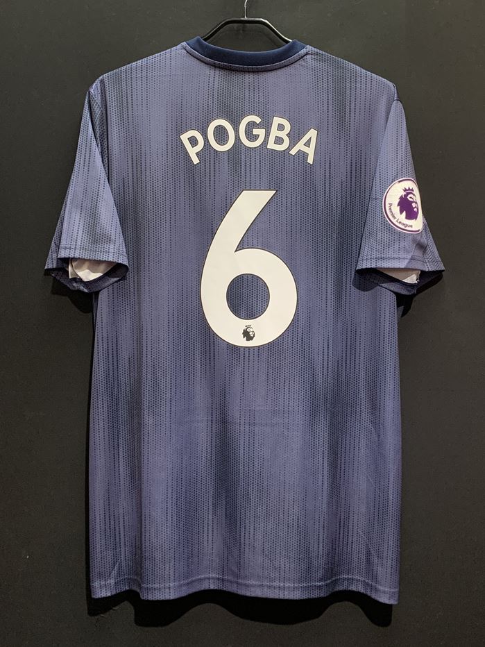 【2018/19】マンチェスター・ユナイテッド（3RD）/ CONDITION：A / SIZE：XL / #6 / POGBA / プレミアリーグパッチ