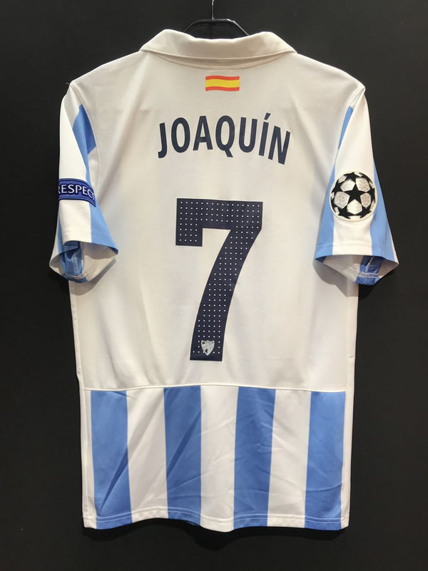 【2012/13】マラガ（H）/ CONDITION：A / SIZE：S / #7 / JOAQUÍN / UCL、リスペクトパッチ