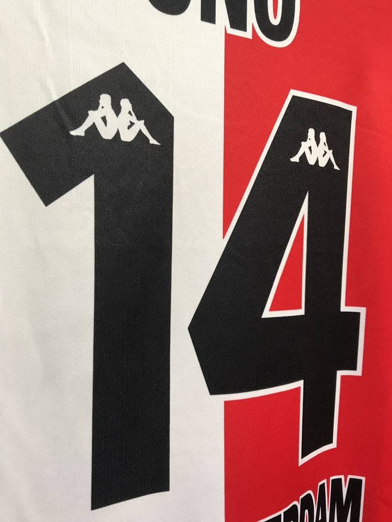 【2001/02】フェイエノールト（H）/ CONDITION：B+ / SIZE：M / #14 / ONO