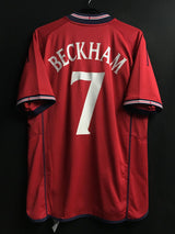 【2002/04】イングランド代表（A）/ CONDITION：A / SIZE：L / #7 / BECKHAM