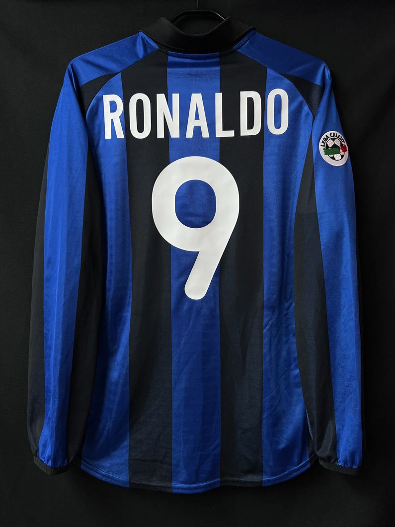 【2001/02】インテル（H）/ CONDITION：B / SIZE：L / #9 / RONALDO / レガ・カルチョパッチ