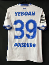 【2021/22】MSVデュースブルク（H）/ CONDITION：B / SIZE：S / #39 / YEBOAH / 3.リーガパッチ