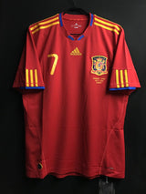 【2010】スペイン代表（H）/ CONDITION：New / SIZE：L / #7 / DAVID VILLA / ドイツ戦パッチ