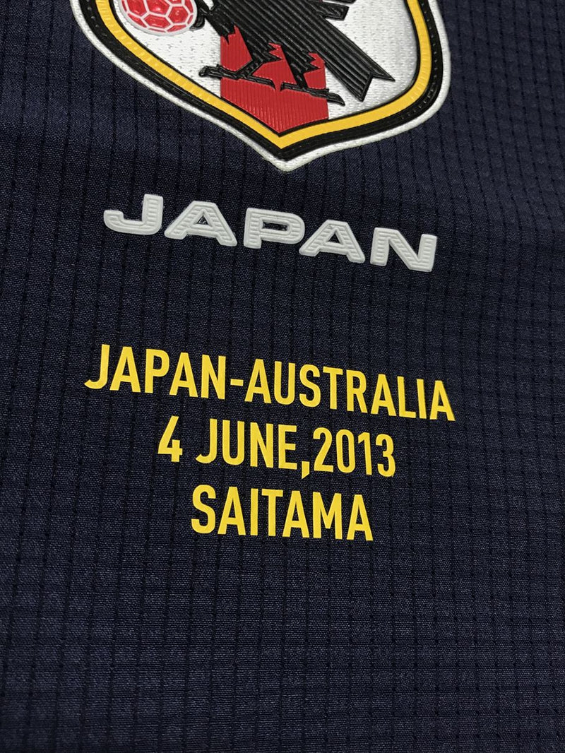 【2013】日本代表（H）/ CONDITION：New / SIZE：XO（日本規格）/ #4 / HONDA / オーストラリア戦パッチ / オーセンティック