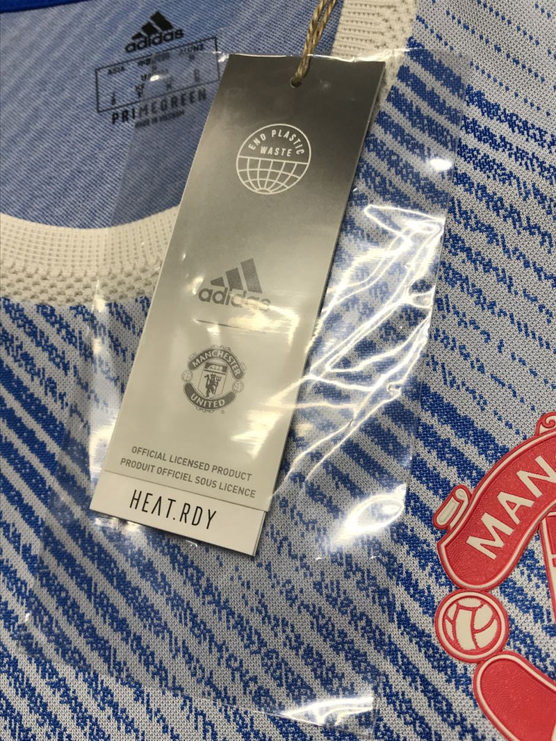 【2021/22】マンチェスター・ユナイテッド（A）/ CONDITION：New / SIZE：O（日本規格）/ #7 / RONALDO / プレミア、NO ROOM FOR RACISMパッチ / オーセンティック