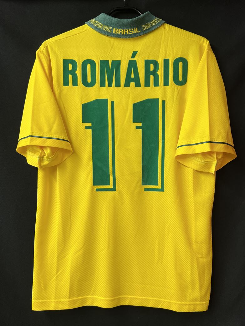 【1994】ブラジル代表（H）/ CONDITION：B+ / SIZE：L / #11 / ROMÁRIO