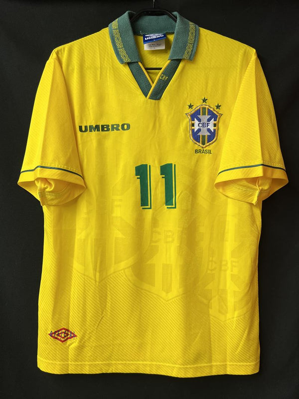 【1994】ブラジル代表（H）/ CONDITION：B+ / SIZE：L / #11 / ROMÁRIO