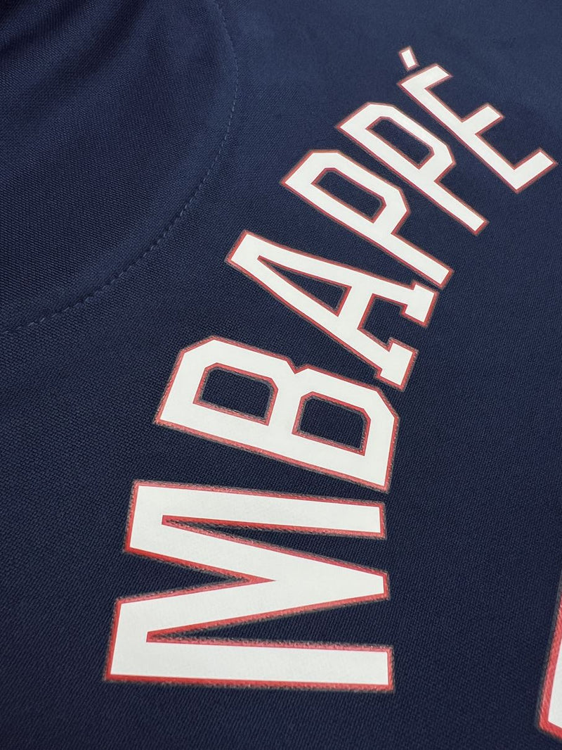 【2021/22】パリ・サンジェルマン（H）/ CONDITION：A / SIZE：L / #7 / MBAPPÉ / UCL仕様