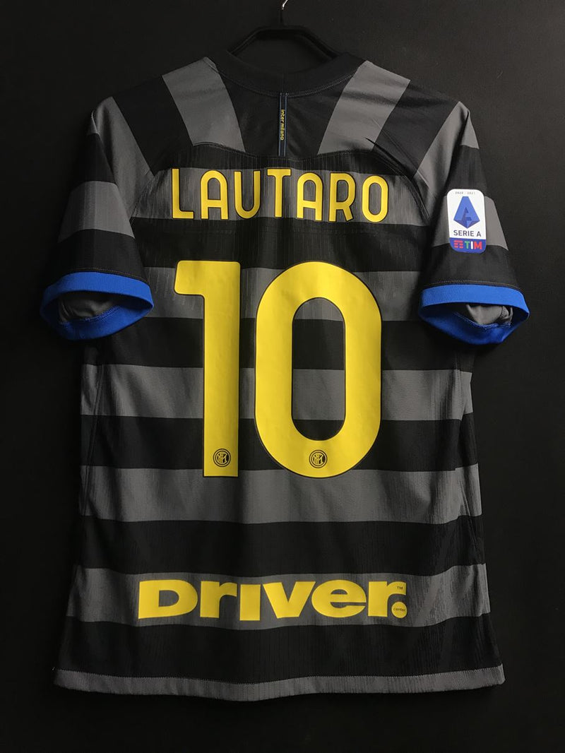 【2020/21】インテル（3rd）/ CONDITION：A / SIZE：M / #10 / LAUTARO / セリエＡパッチ / オーセンティック
