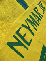 【2018】ブラジル代表（H）/ CONDITION：A / SIZE：XL / #10 / NEYMAR JR / ロシアW杯パッチ /オーセンティック