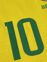 【2018】ブラジル代表（H）/ CONDITION：A / SIZE：XL / #10 / NEYMAR JR / ロシアW杯パッチ /オーセンティック